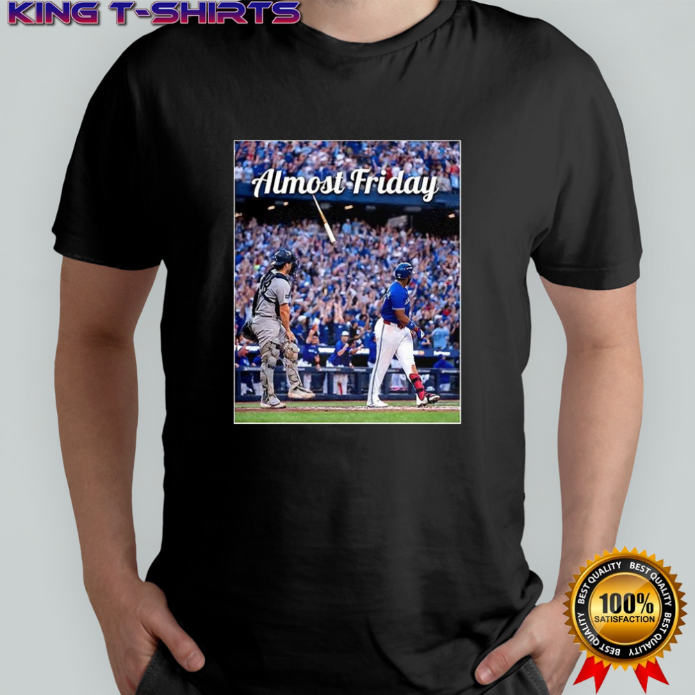 Toronto Blue Jays baseball Almost Friday Output shirt