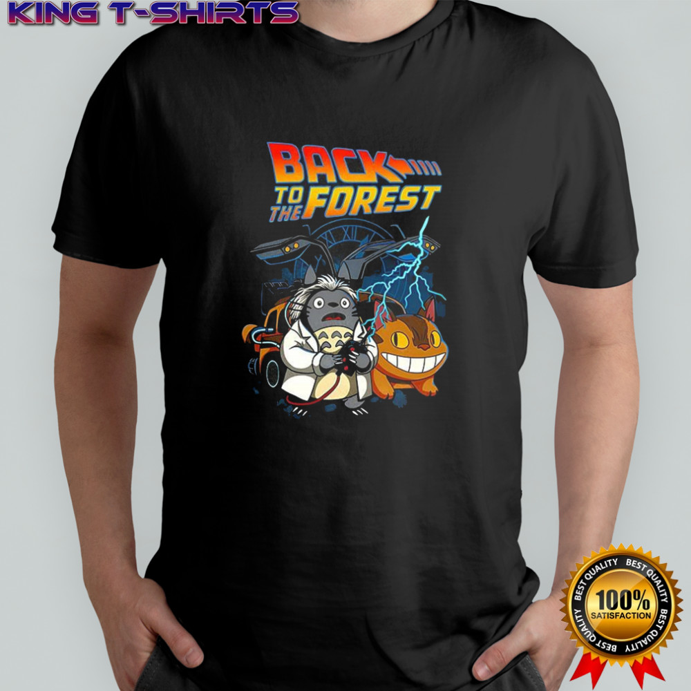 Totoro and Catbus Back to the forest shirt