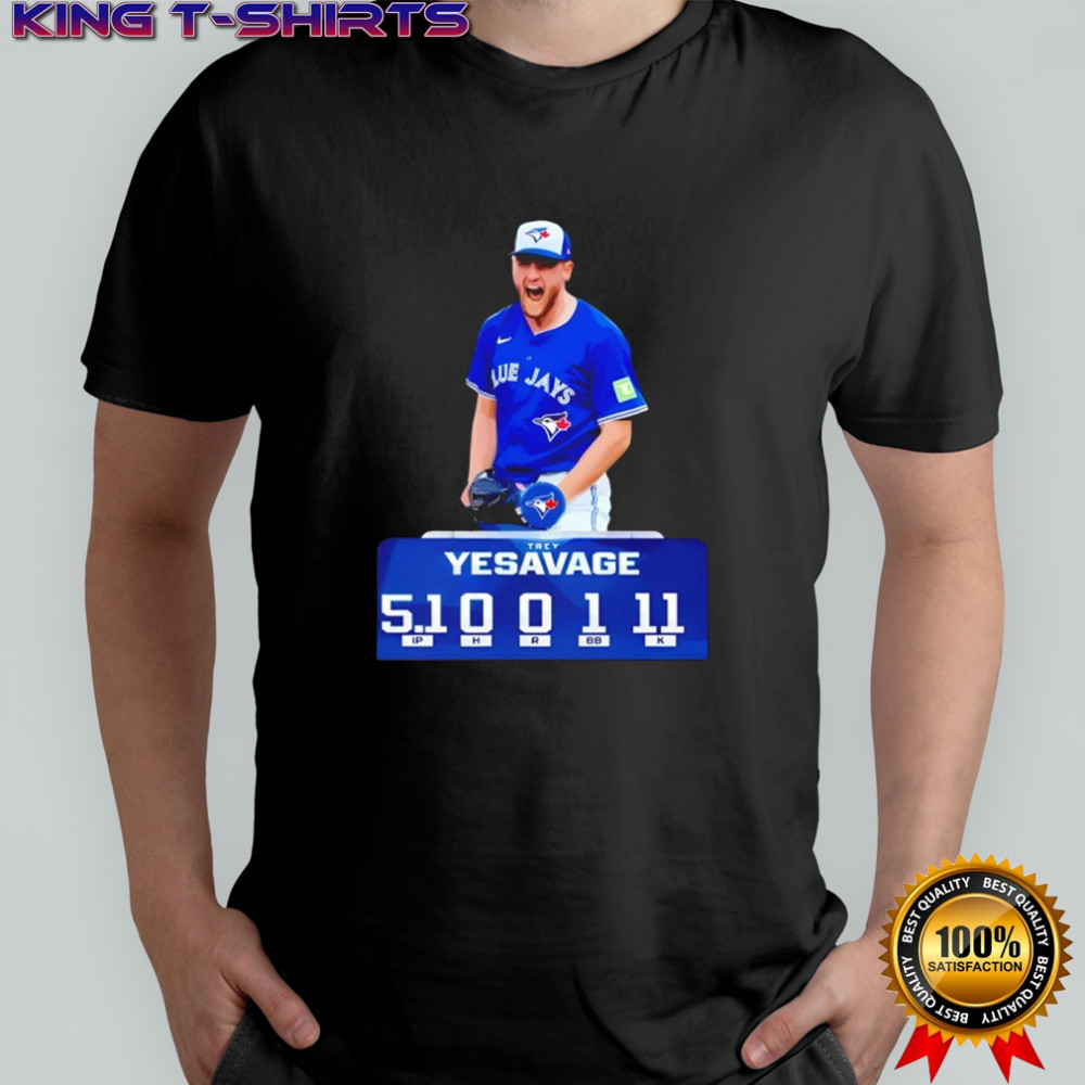 Trey Yesavage Toronto Blue Jays Baseball MLB Player 5100111 World Series 2025 shirt