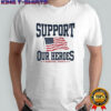 Tunnel to Towers Foundation support our heroes Barstool sports USA flag shirt