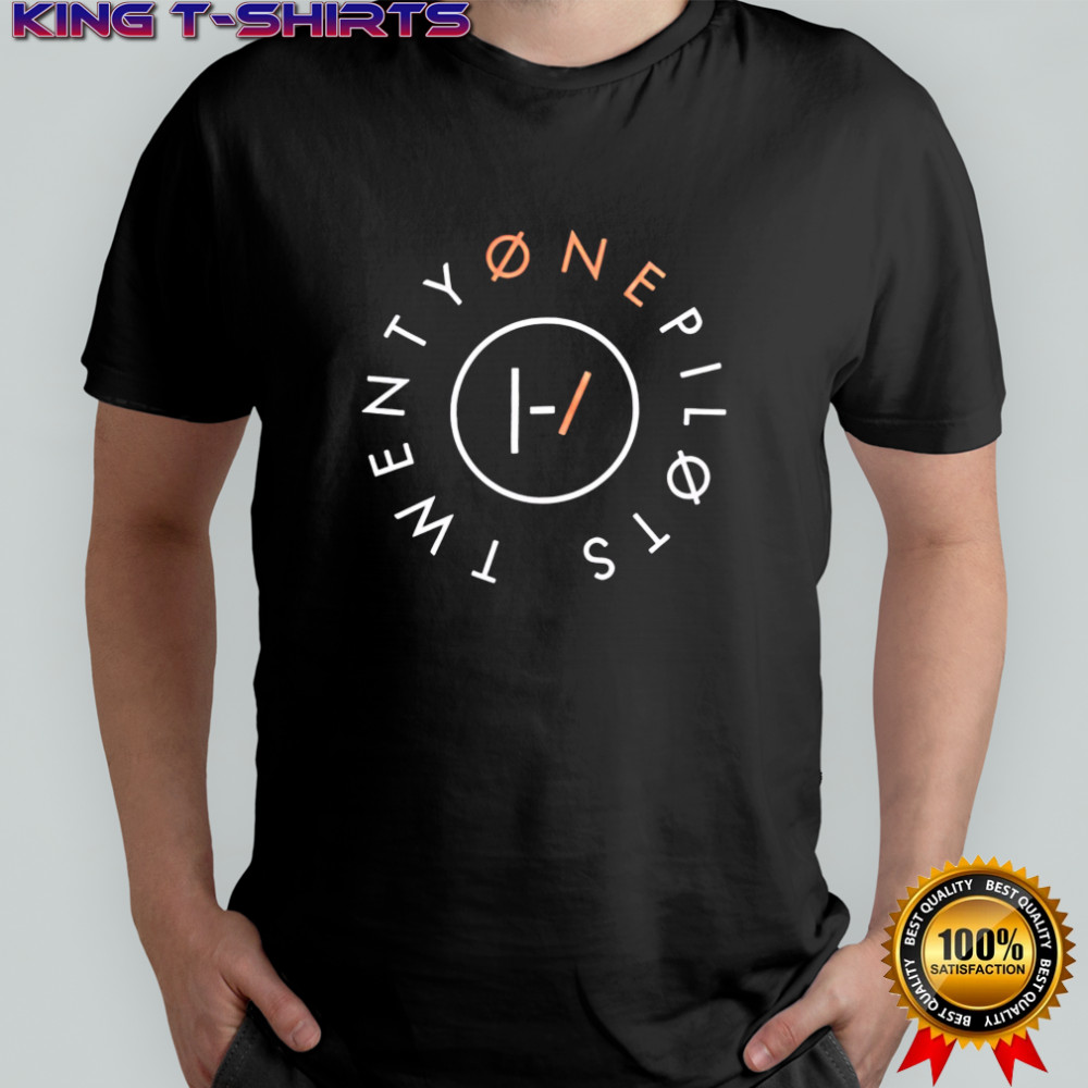 Twenty One Pilots Circular Text Band Logo Icon shirt