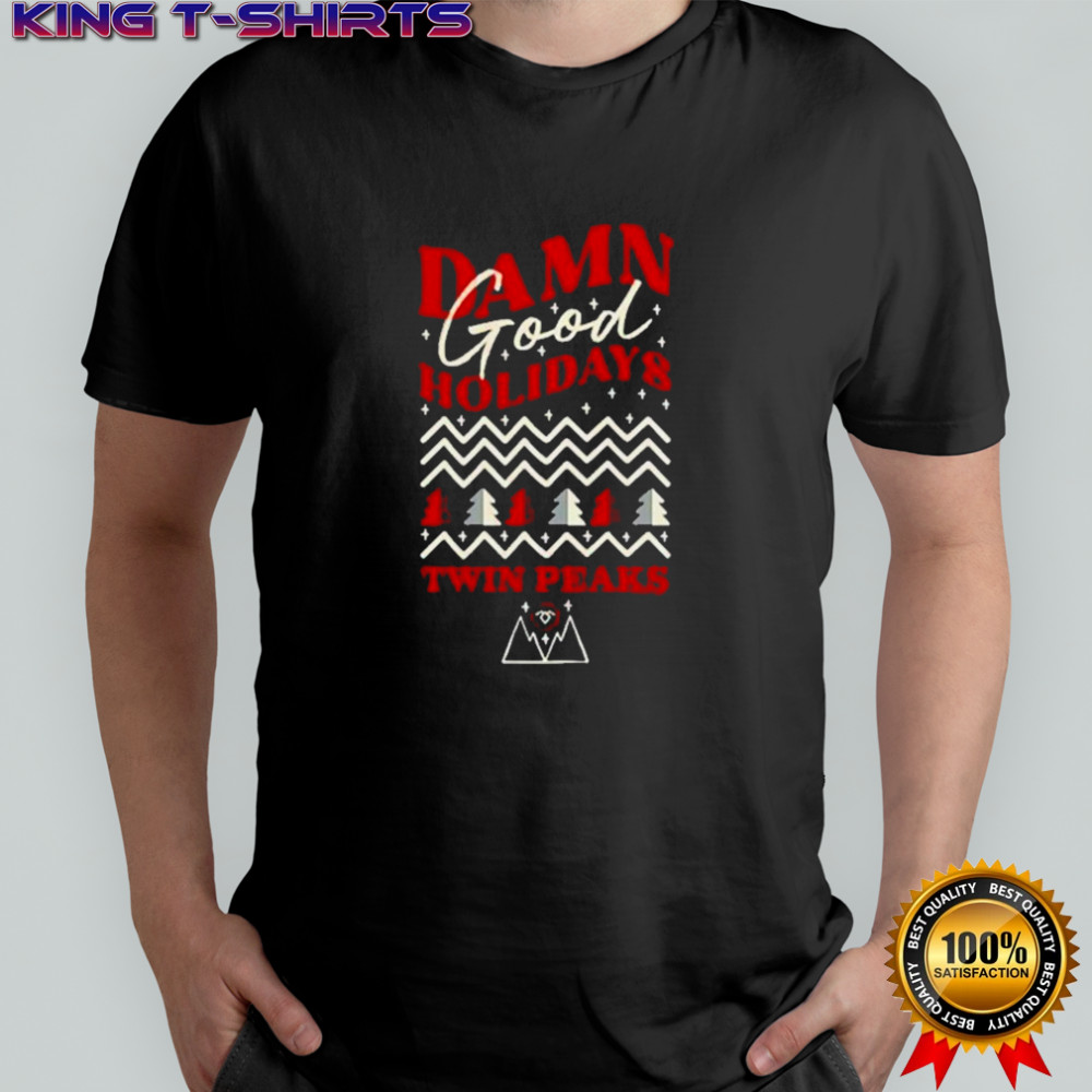 Twin Peaks Damn Good Holidays Christmas T-Shirt
