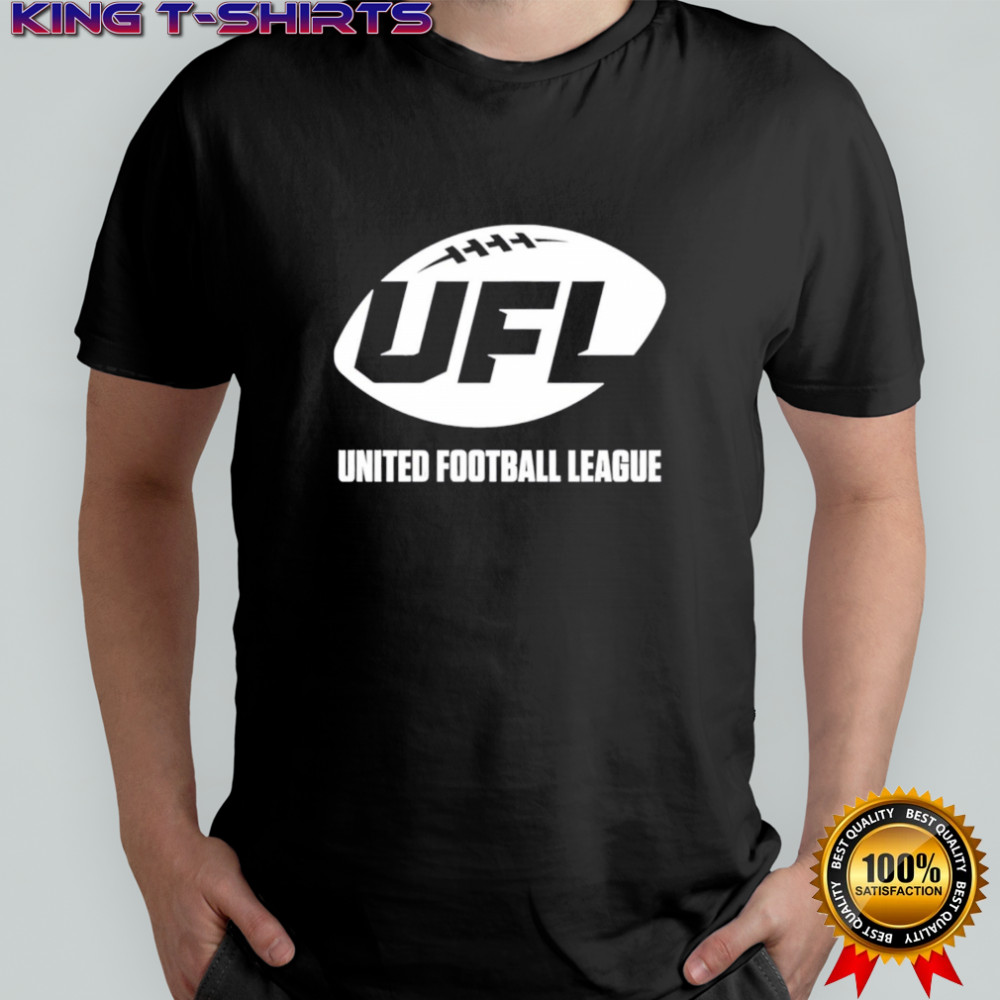 UFL United Football League Logo style shirt