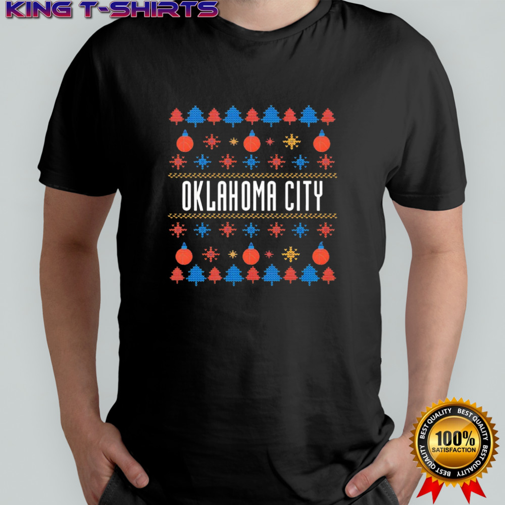 Ugly Sweater Oklahoma City Thunder Basketball NBA 2025 shirt