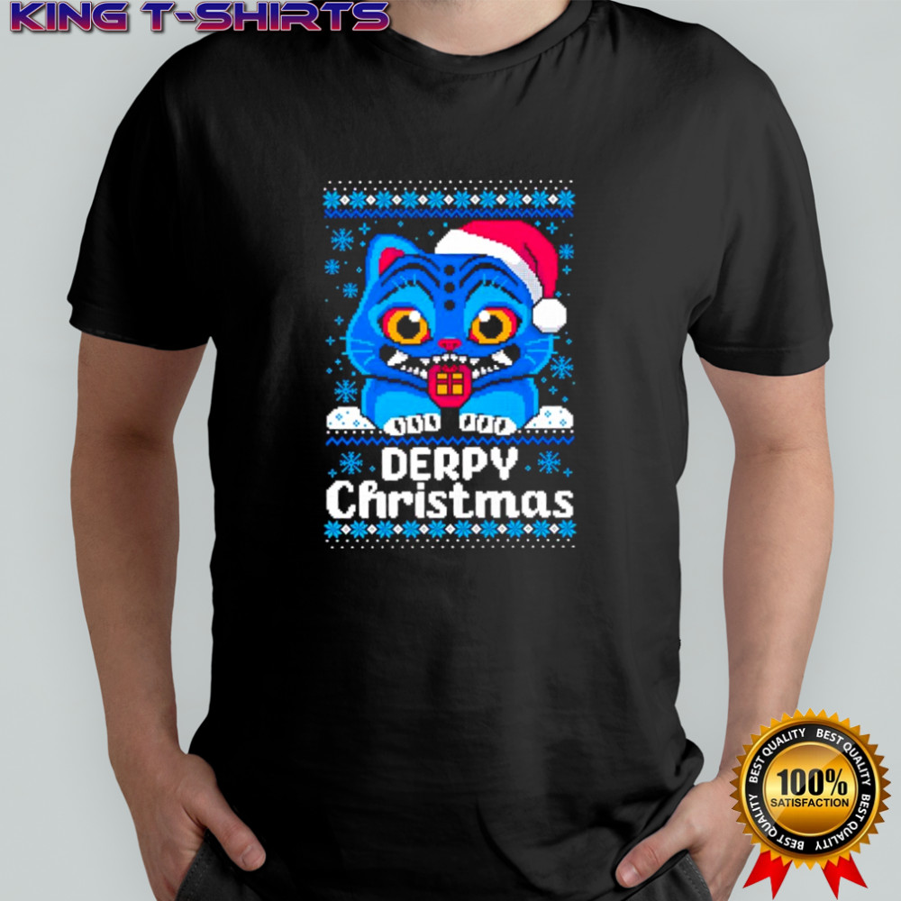 Ugly Tiger Derpy Christmas shirt