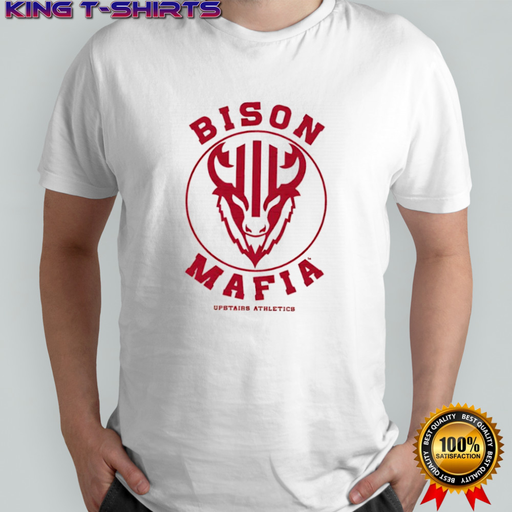 Upstairs Athletics Bison Mafia logo shirt