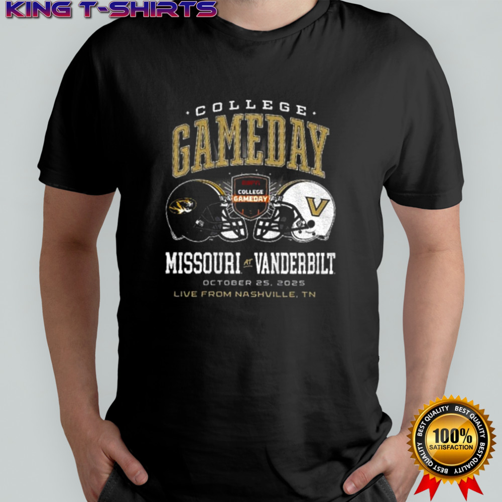 Vanderbilt Commodores vs Missouri College Game Day shirt