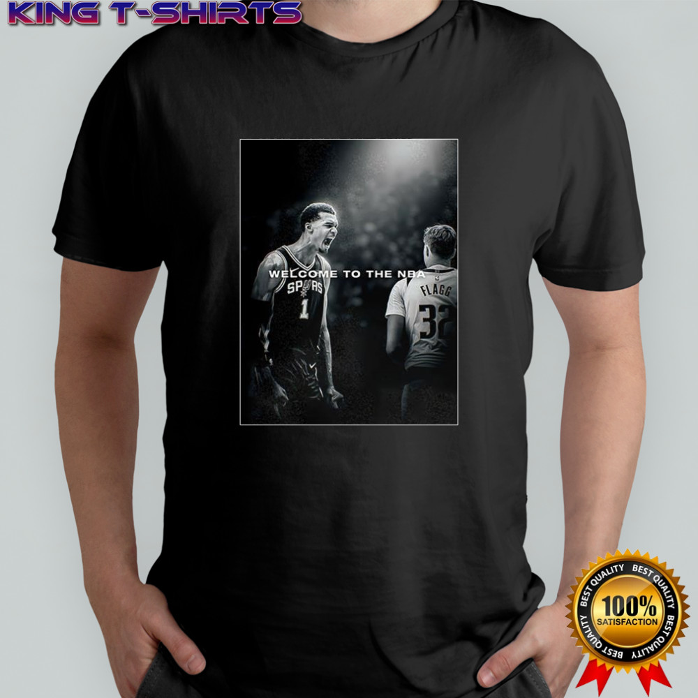 Victor Wembanyama welcome to the NBA shirt