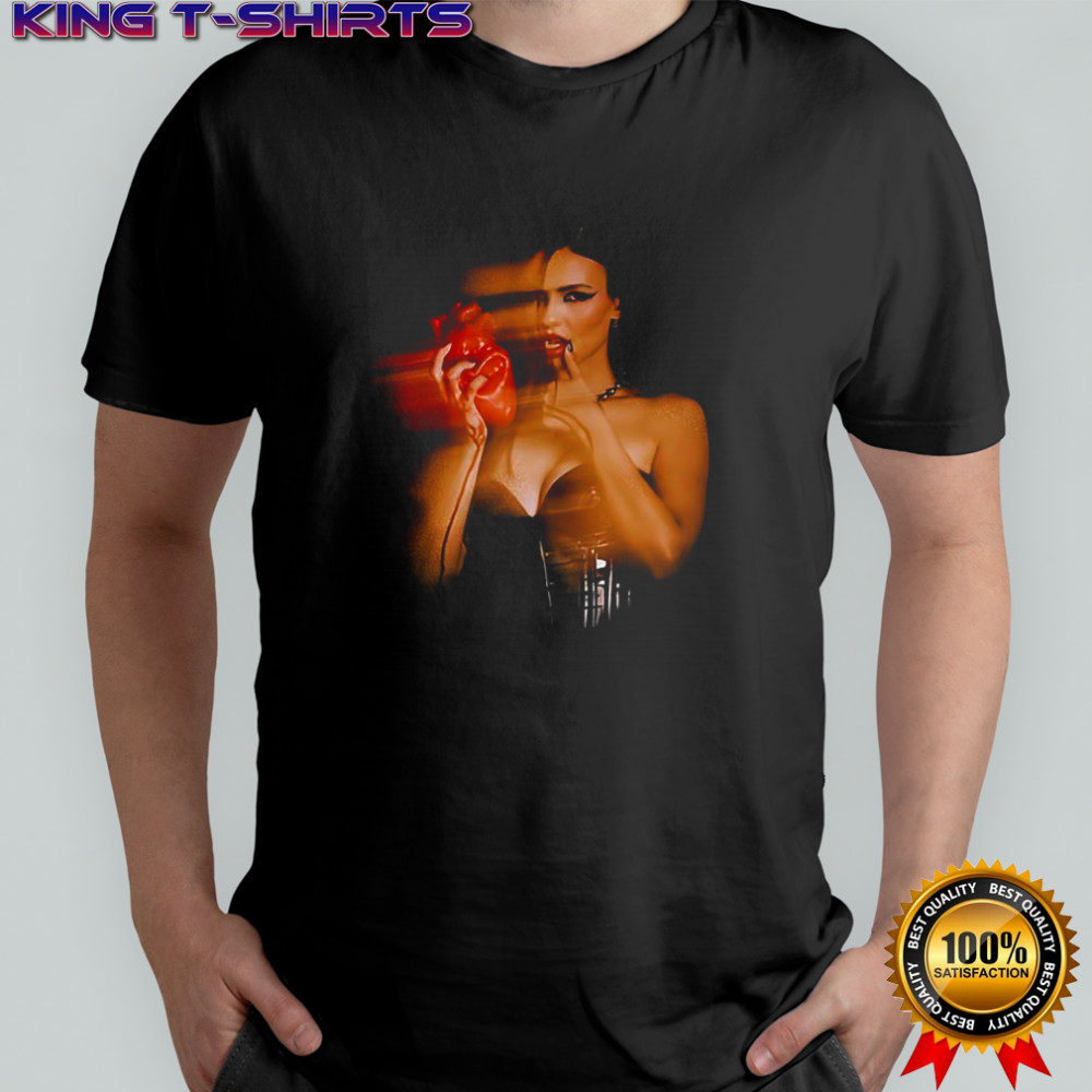Victoria Justice Love Zombie Glitch heart shirt