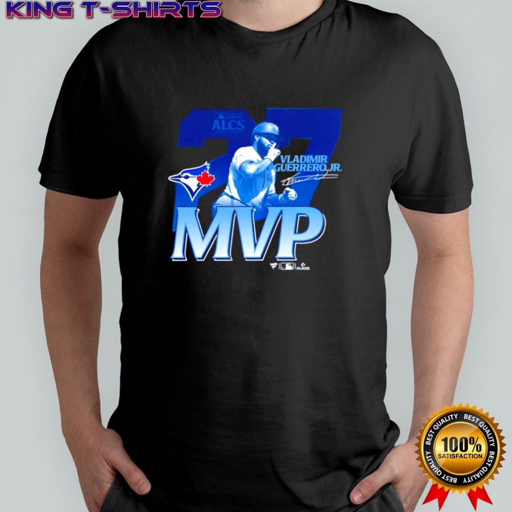 Vladimir Guerrero Jr. Toronto Blue Jays 2025 American League Championship Series MVP shirt