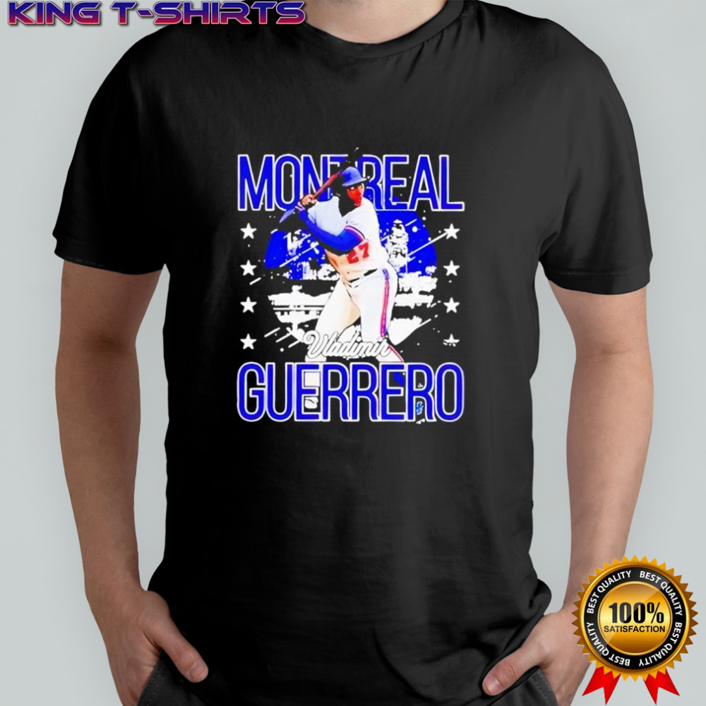 Vladimir Guerrero Montreal Skyline Swing shirt