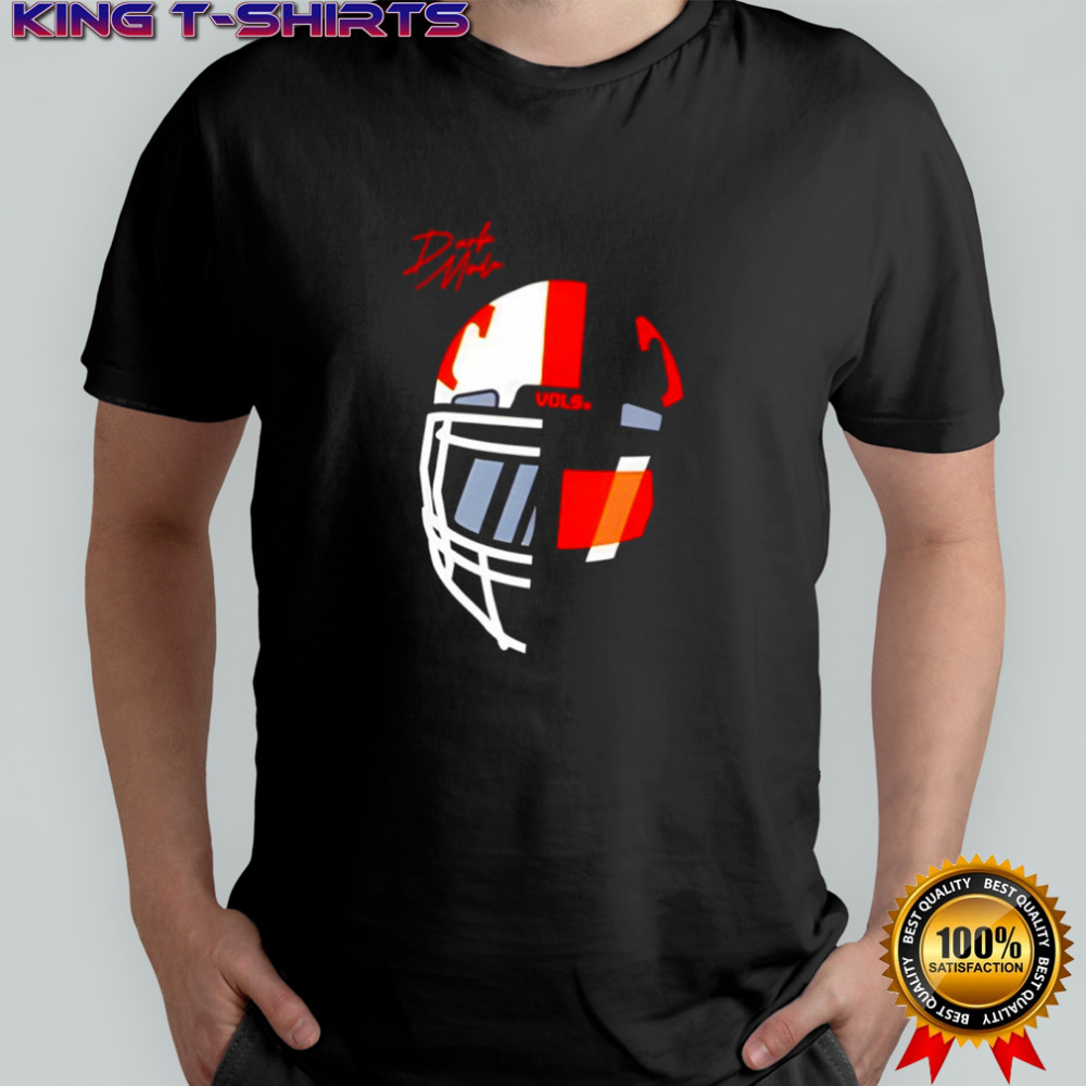Vols Dark Mode helmet Tennessee Volunteers Football logo shirt