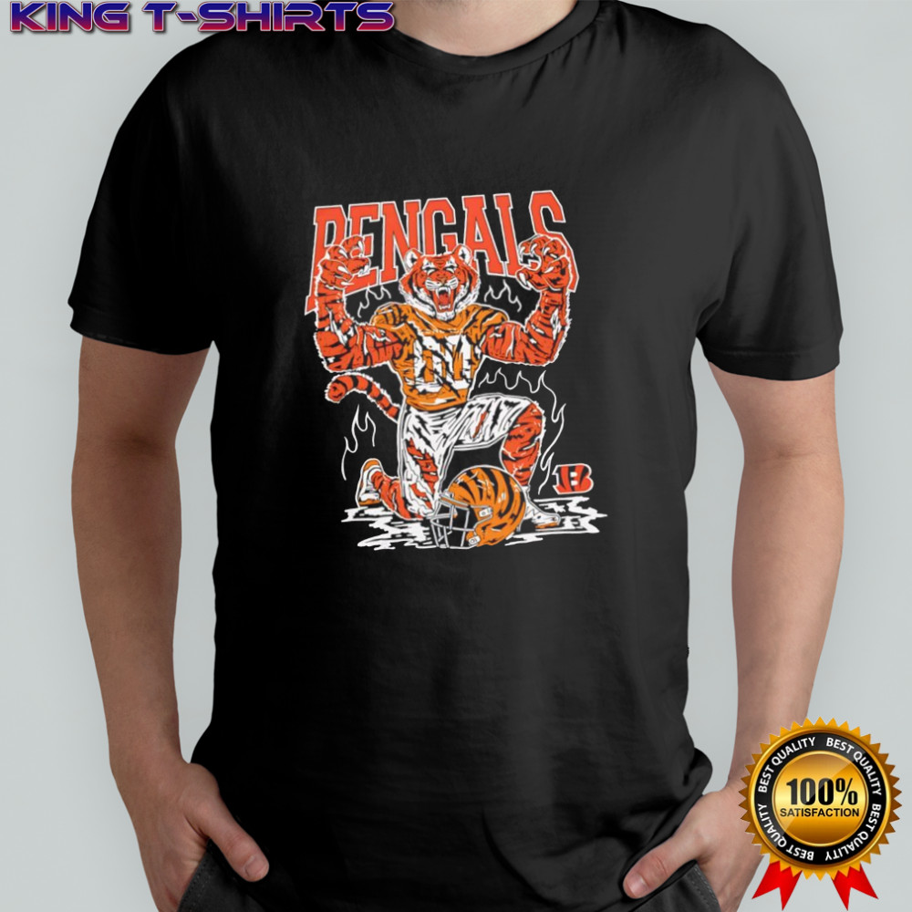 Warren Lotas x Cincinnati Bengals Roaring Tiger shirt