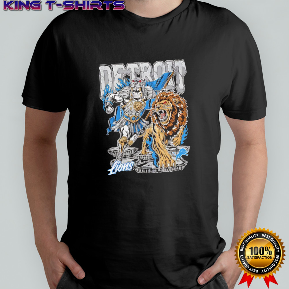 Warren Lotas x Detroit Lions Gladiator skeleton shirt