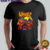 Wawolf character parody Wererio from Draculabyte album cover graphic shirt