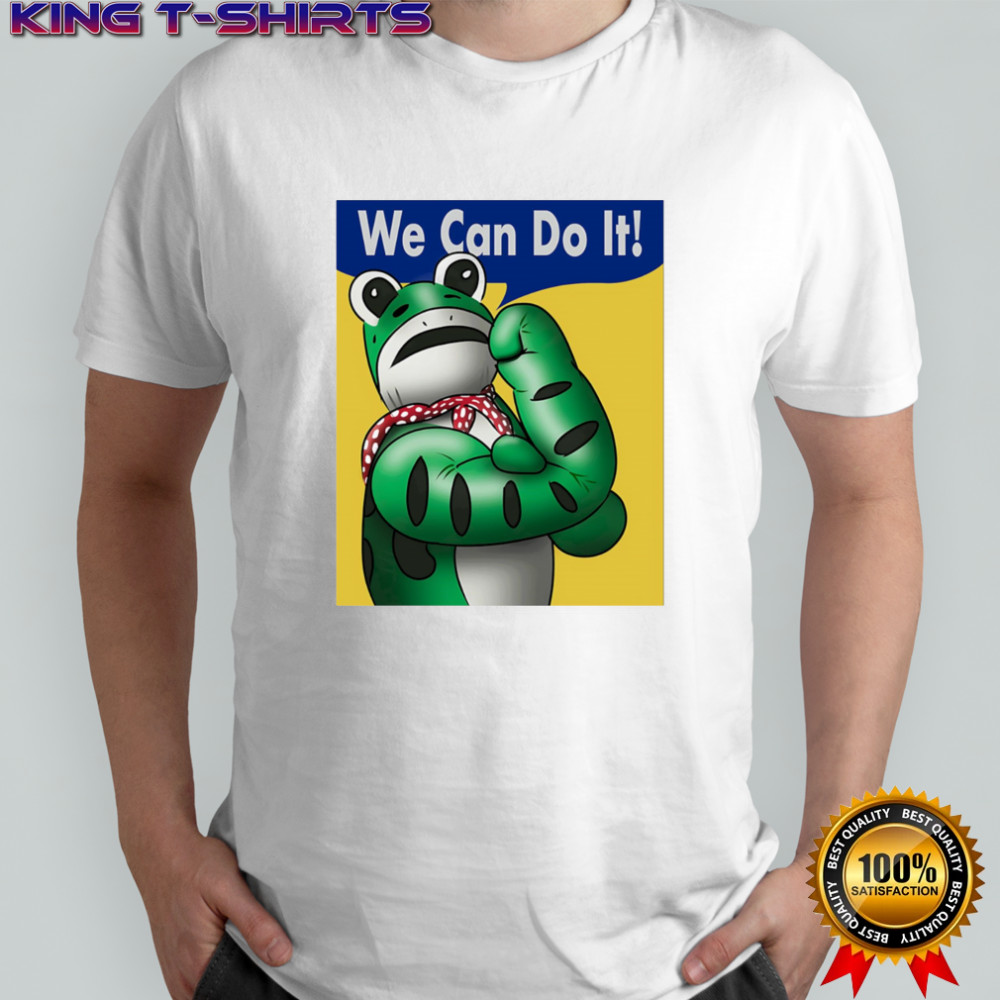 We can do it Portland Frog shirt