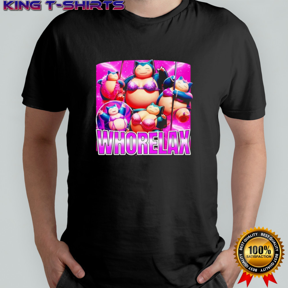 Whorelax Pokemon shirt