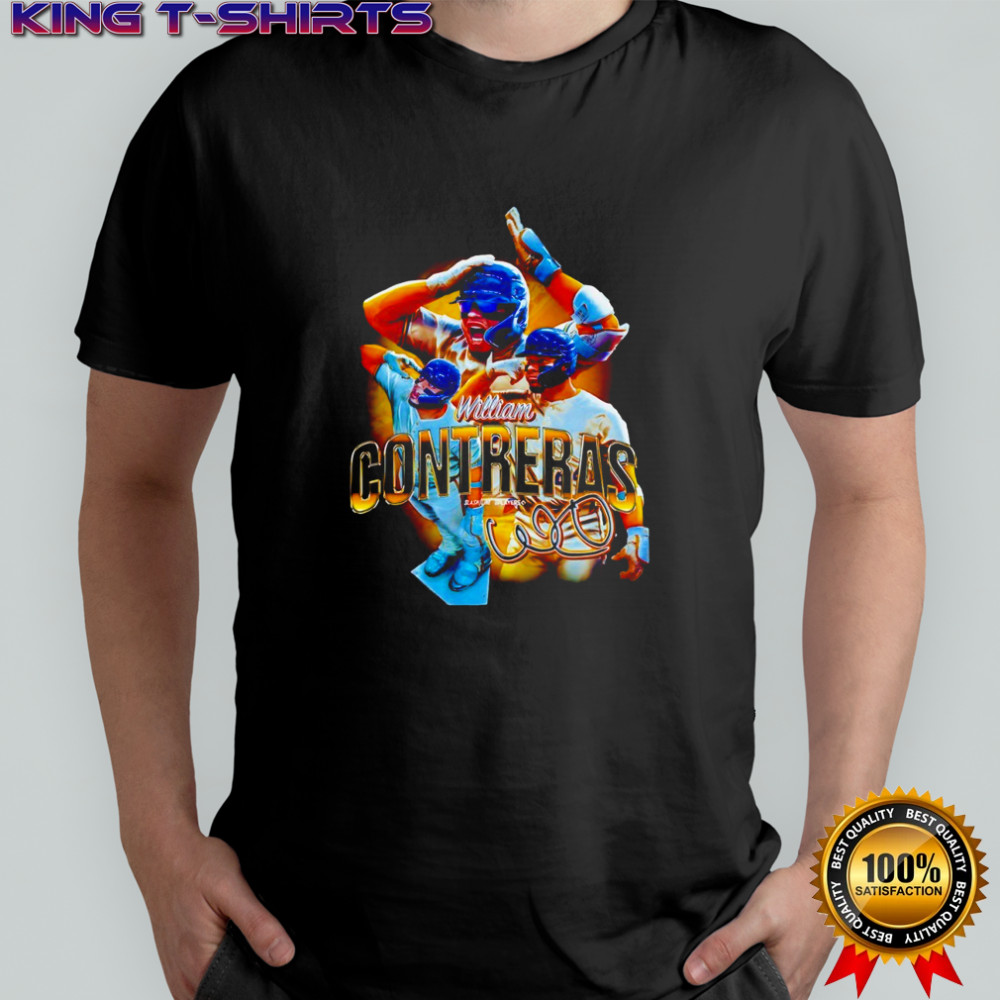 William Contreras Milwaukee Brewers baseball signature graphic shirt