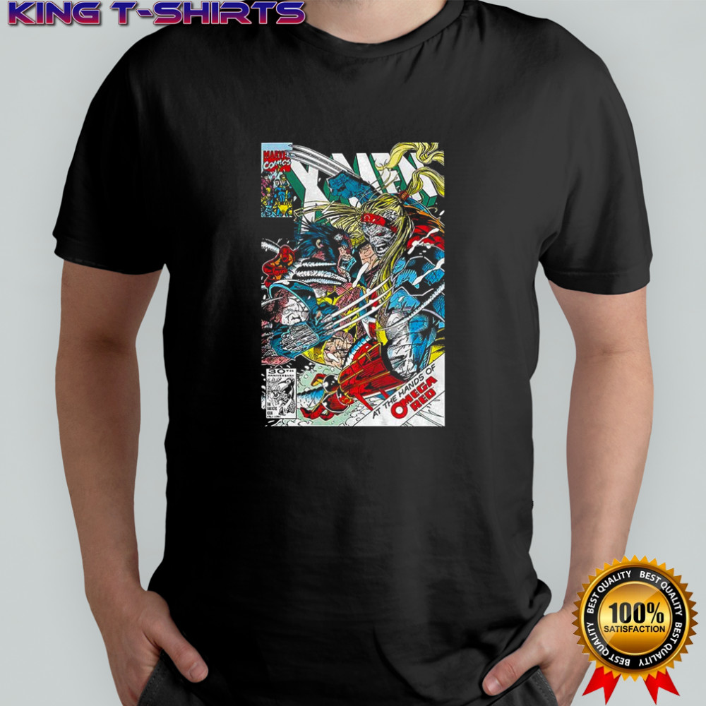 Wolverine Vs Omega Red X Men Marvel comics 30th anniversary shirt