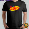Yankees Baseball Team Retro Red Yellow Logo shirt
