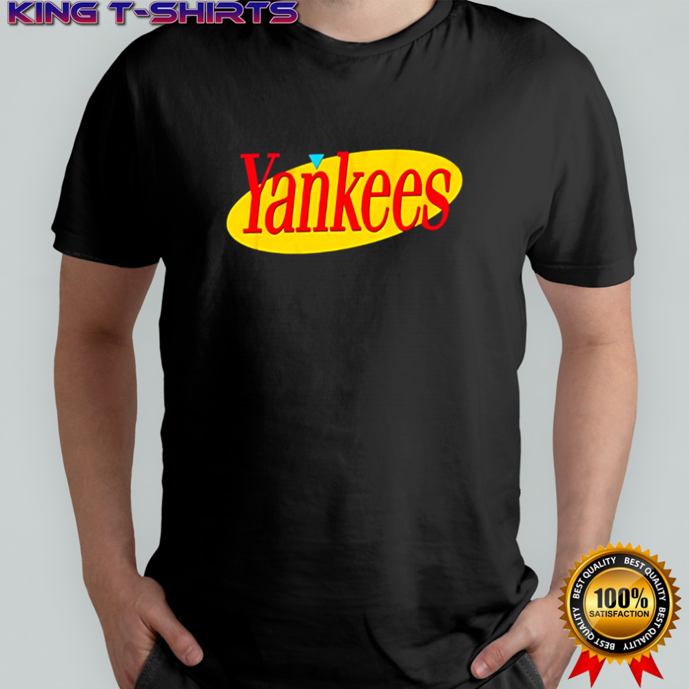 Yankees Baseball Team Retro Red Yellow Logo shirt