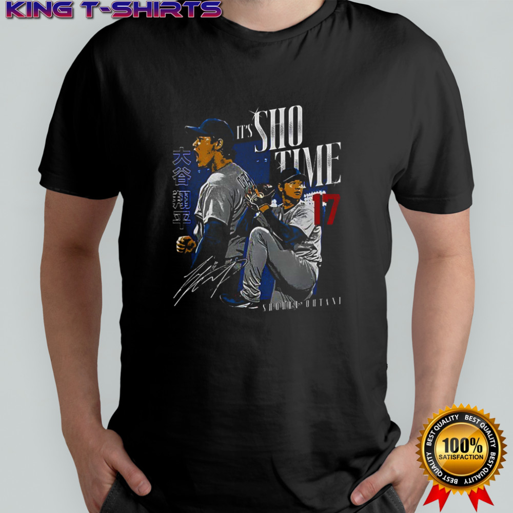 Yoshinobu Yamamoto Los Angeles Dodgers baseball It’s Sho time signature shirt