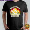 You know why I’m here deviled egg retro shirt