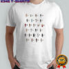 Z A movie characters alphabet shirt