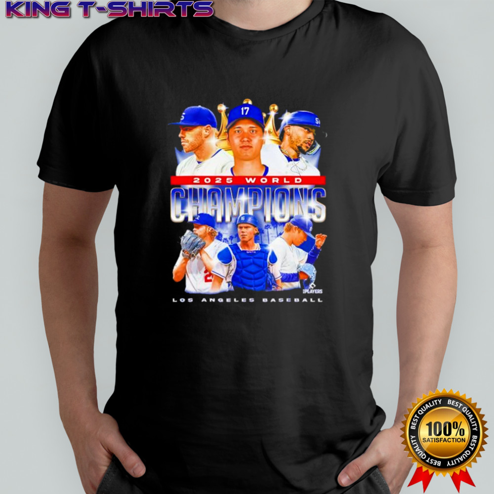 2025 World Champions Los Angeles LA Series shirt