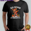 67 Christmas Six Seven Meme Dabbing Reindeer Boys shirt