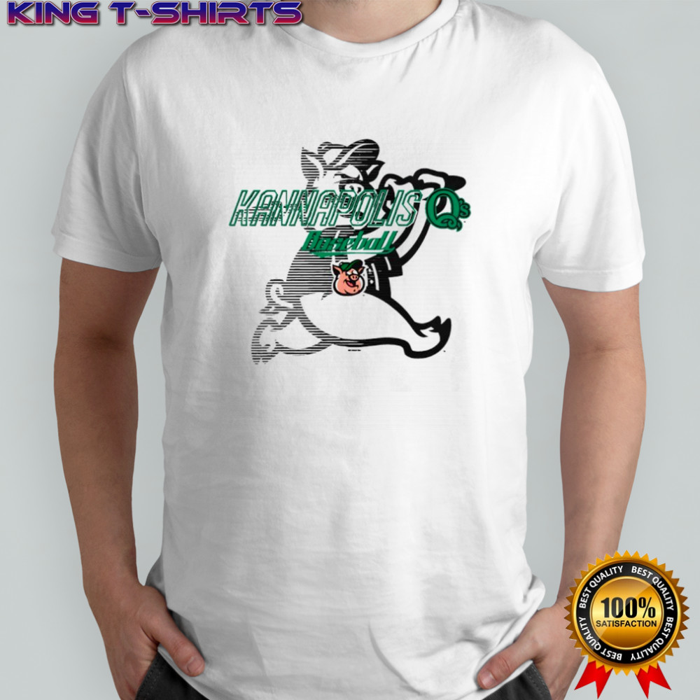 Adult Kannapolis Q’s Riverboat Baseball Shirt