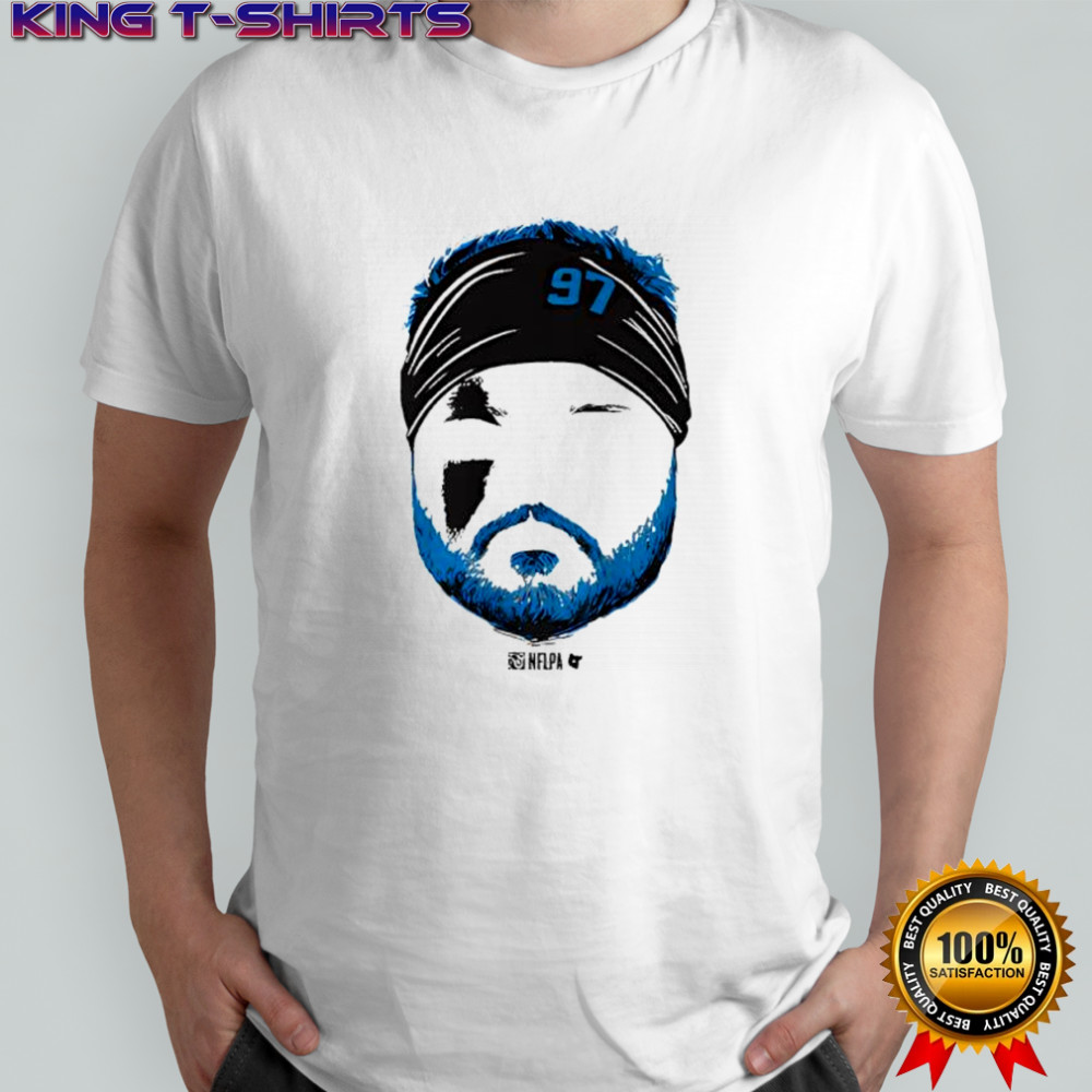 Aidan Hutchinson Blank Face number 97 shirt