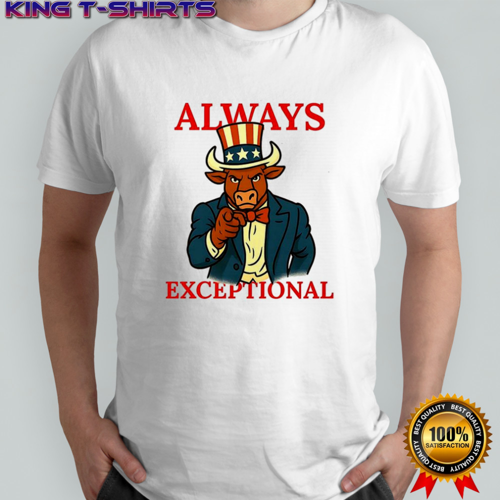 Always Exceptional 250th Super shirt