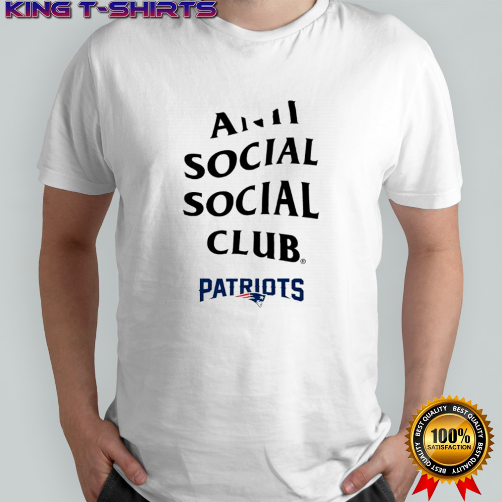 Anti Social Social Club x New England Patriots shirt