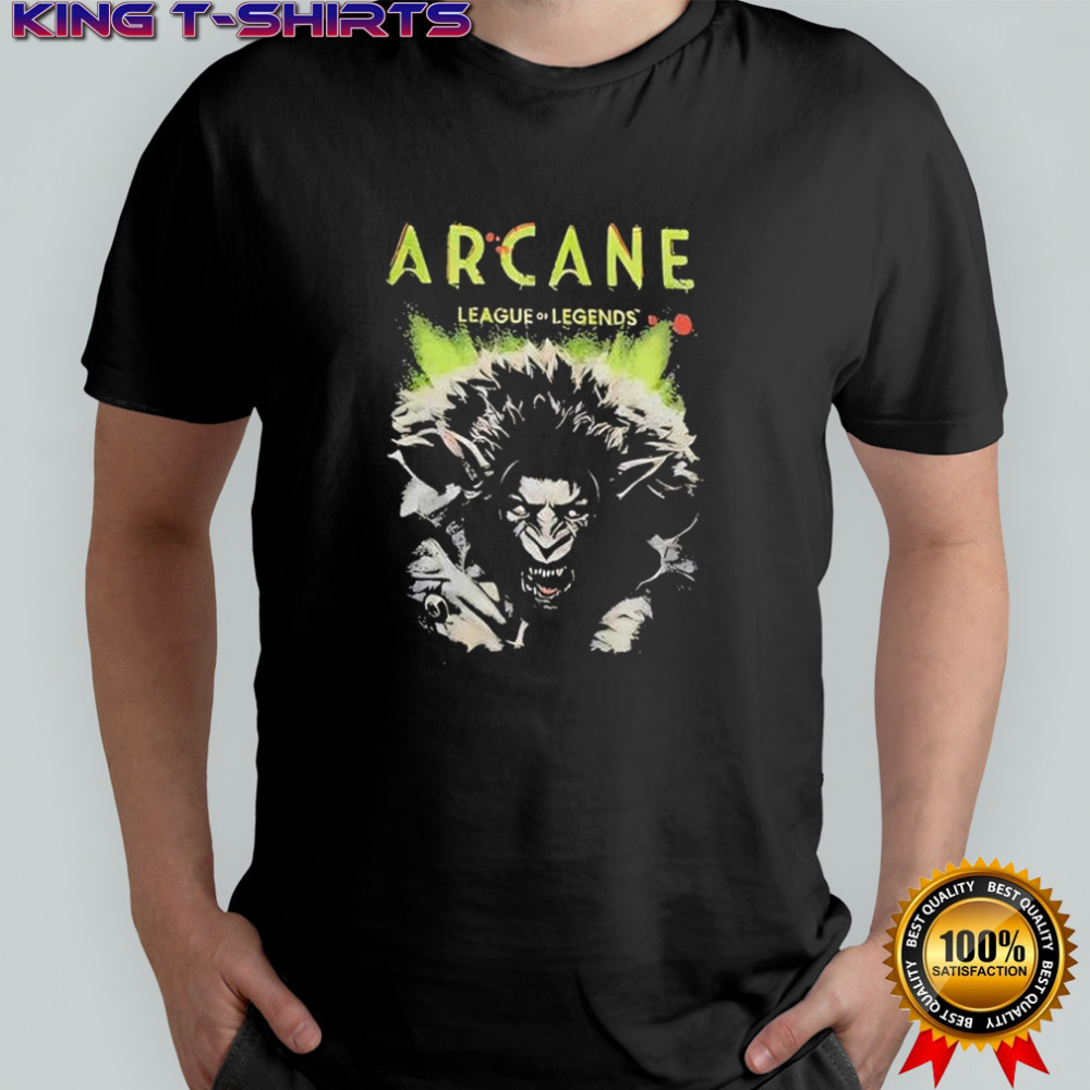 Arcane League of Legends television series shirt