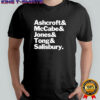 Ashcroft and McCabe and Jones and Tong and Salisbury shirt