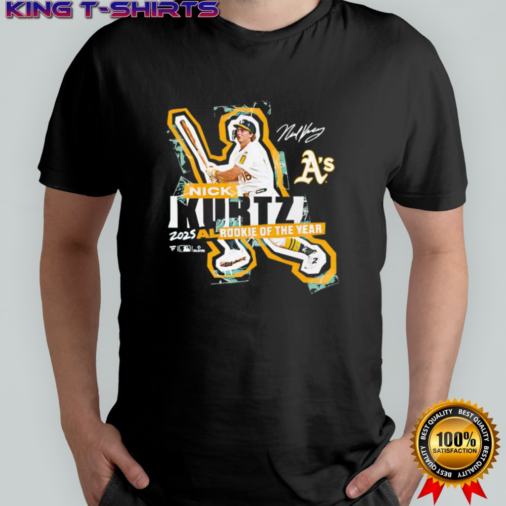 Athletics Nick Kurtz 2025 American League Rookie of the Year shirt