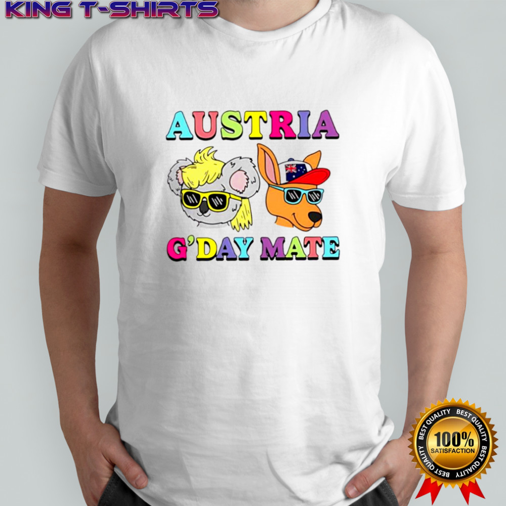 Austria G’Day Mate style 2025 shirt