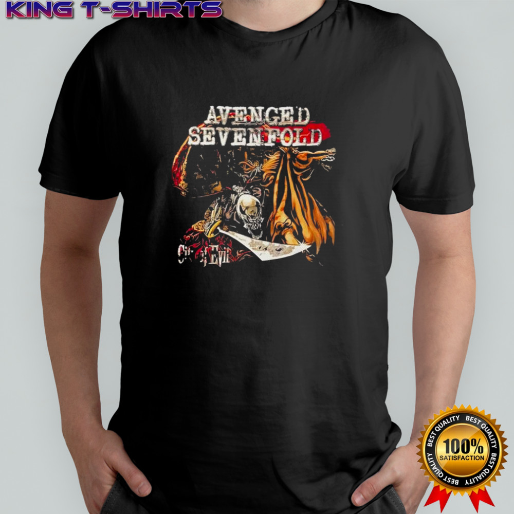 Avenged Sevenfold album City of Evil graphic shirt