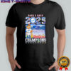 Back to Back 2025 World Series Champions Dodgers T-Shirt