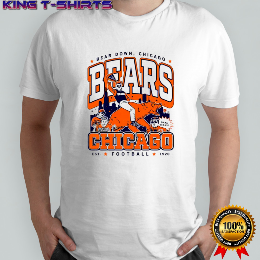 Bear down Chicago Daa bears Established 1920 shirt