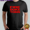 Bengals fire Duke Tobin shirt