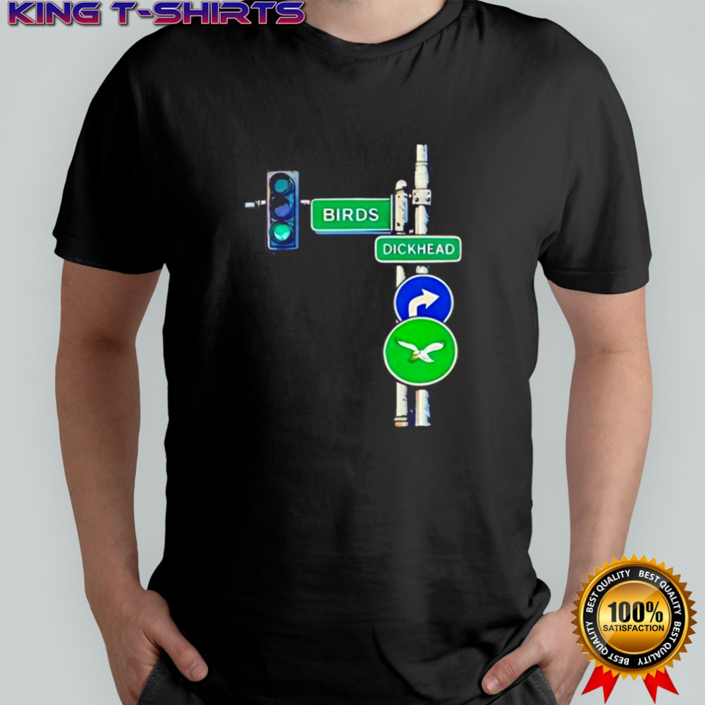 Birds Rickhead traffic light shirt