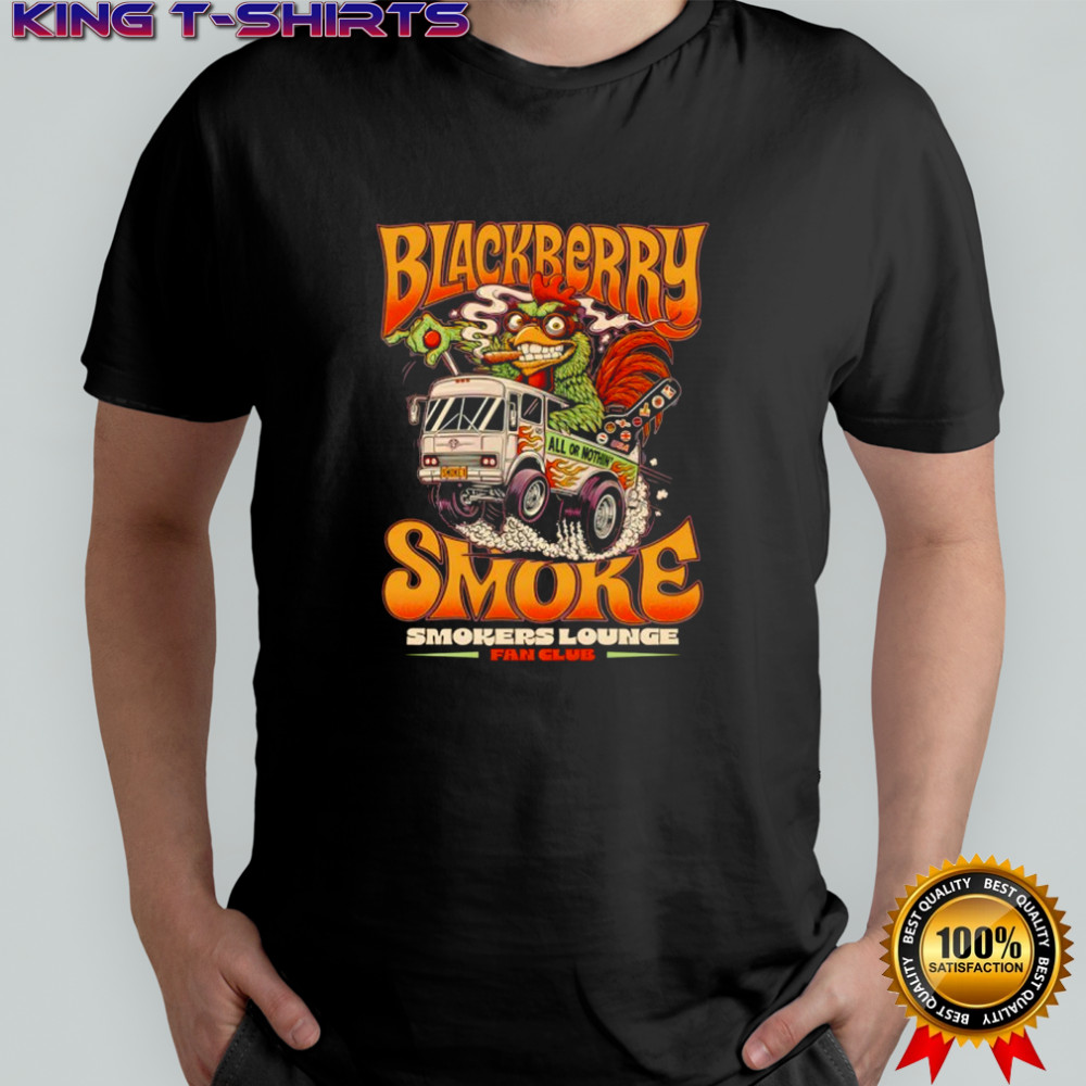 Blackberry smoke smokers lounge fan club shirt