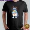 Bluey x Jalen Brunson NBA New York Knicks cartoon shirt