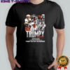 Bob Trumpy Cincinnati Bengals football 80th anniversary signature shirt