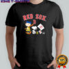 Boston Red Sox Peanuts Flag shirt