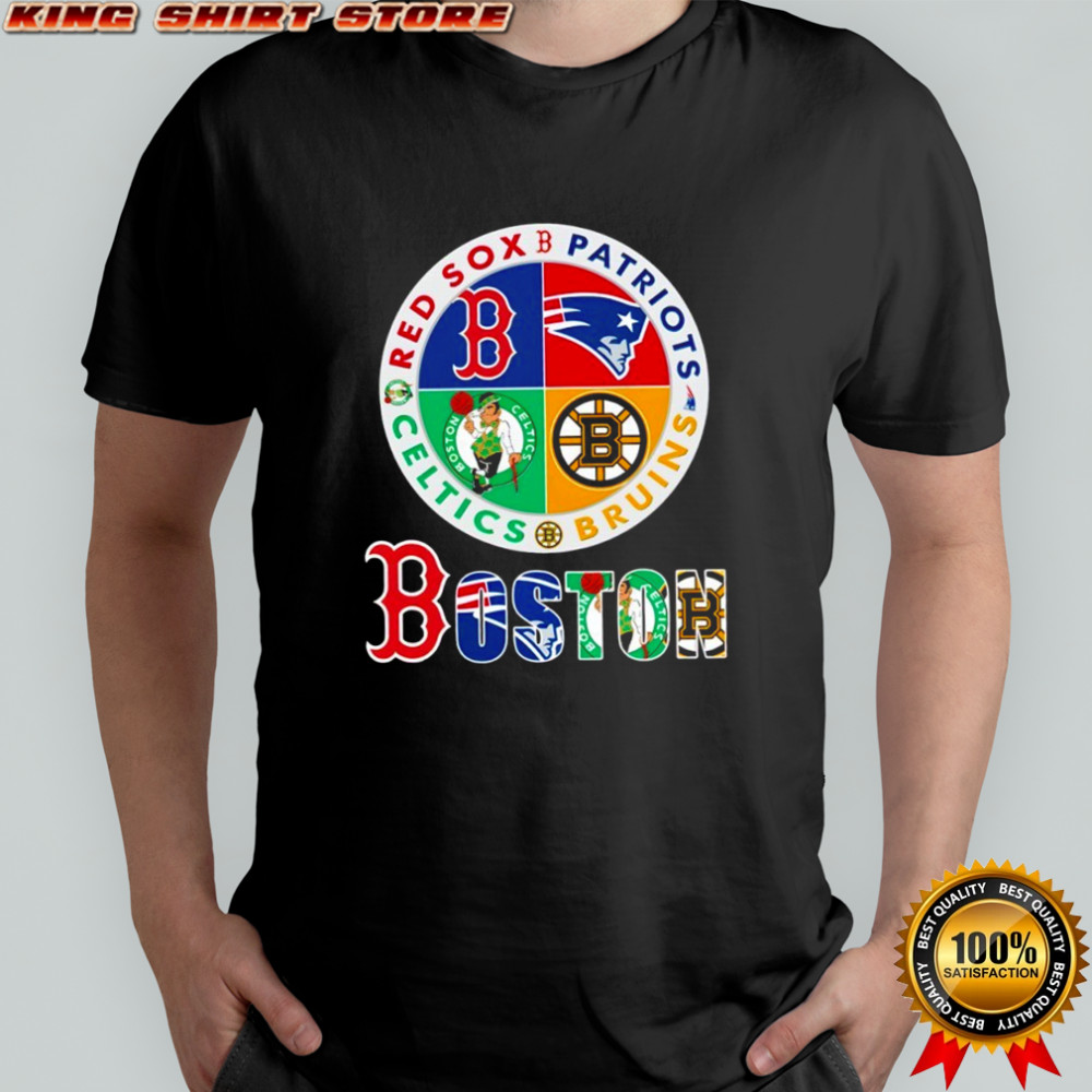 Boston Teams Boston Red Sox x New England Patriots x Boston Celtics x Boston Bruins shirt