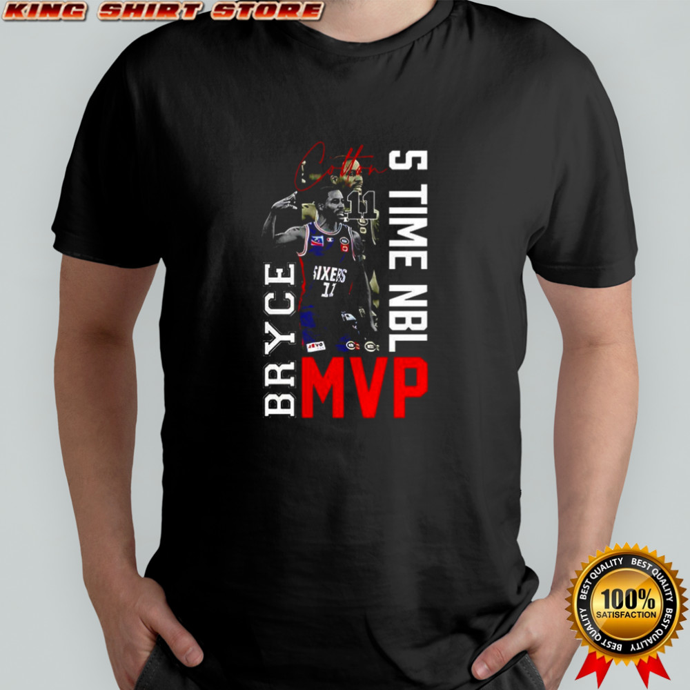 Bryce Cotton Adelaide 36ers 5 time NBL MVP shirt