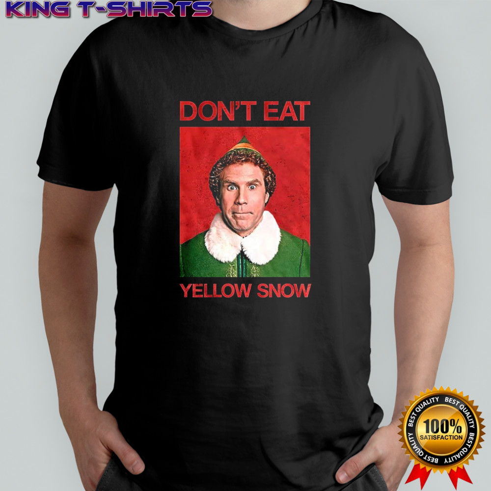 Buddy the Elf 2003 don’t eat yellow snow Christmas shirt
